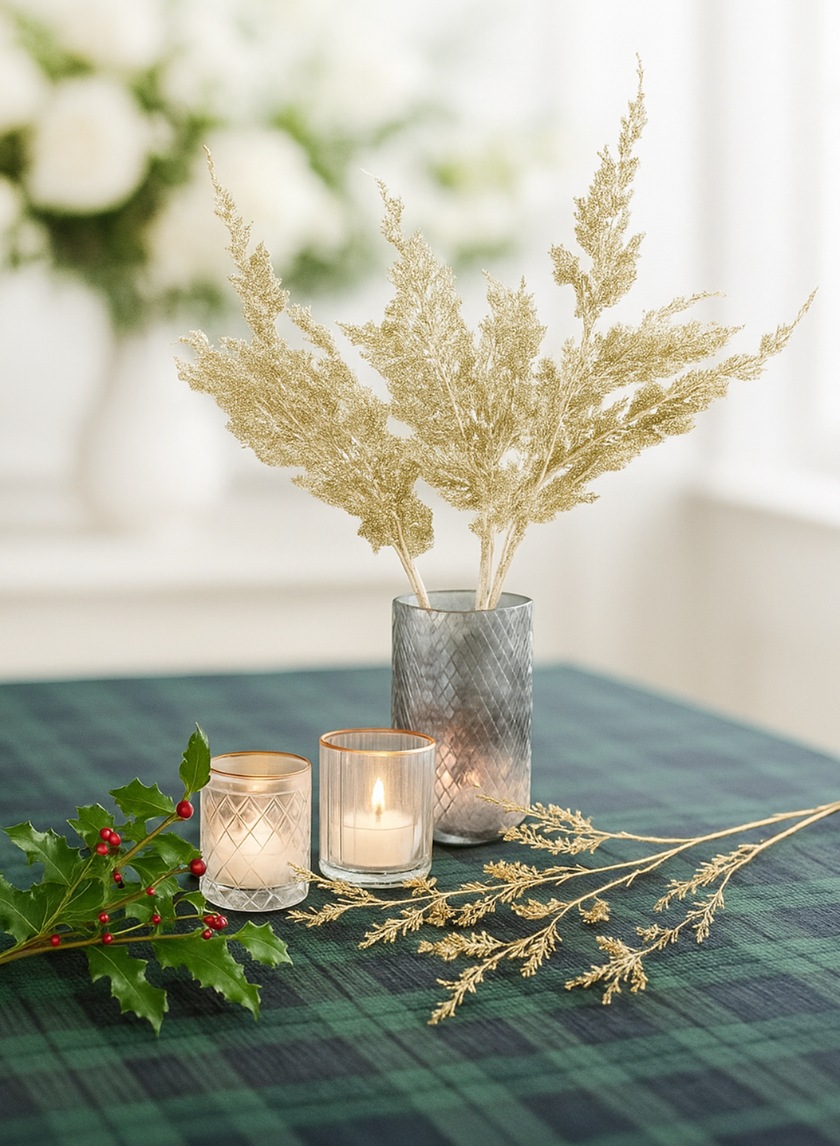 23in Long Champagne Pine Needle Pick, Case of 12 Decor Jamali Garden