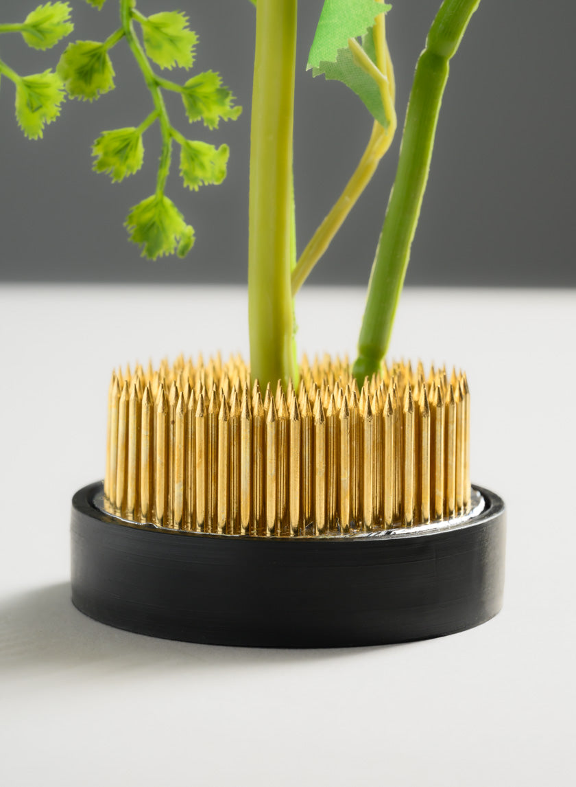 Round Floral Pin Frogs Decor Jamali Garden