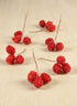 4in Long Beads Berries, 18pcs Decor Jamali Garden