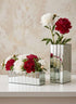Mirror Strips Rectangle & Square Glass Vase Decor Jamali Garden