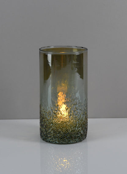 Strasbourg Speckled Green Luster Cylinder