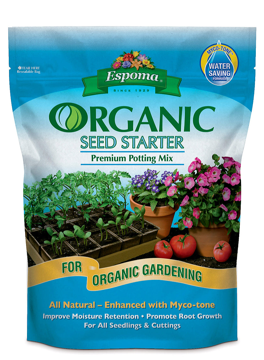espoma seed starter potting mix Organic Seed Starter Mix Espoma 8 qt