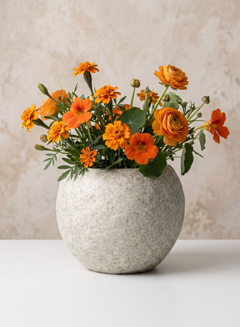 7in Dia x 6in H Boheme Antiqued Fishbowl