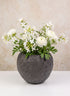 5in Dia x 5in H Boheme Black Lava Fishbowl
