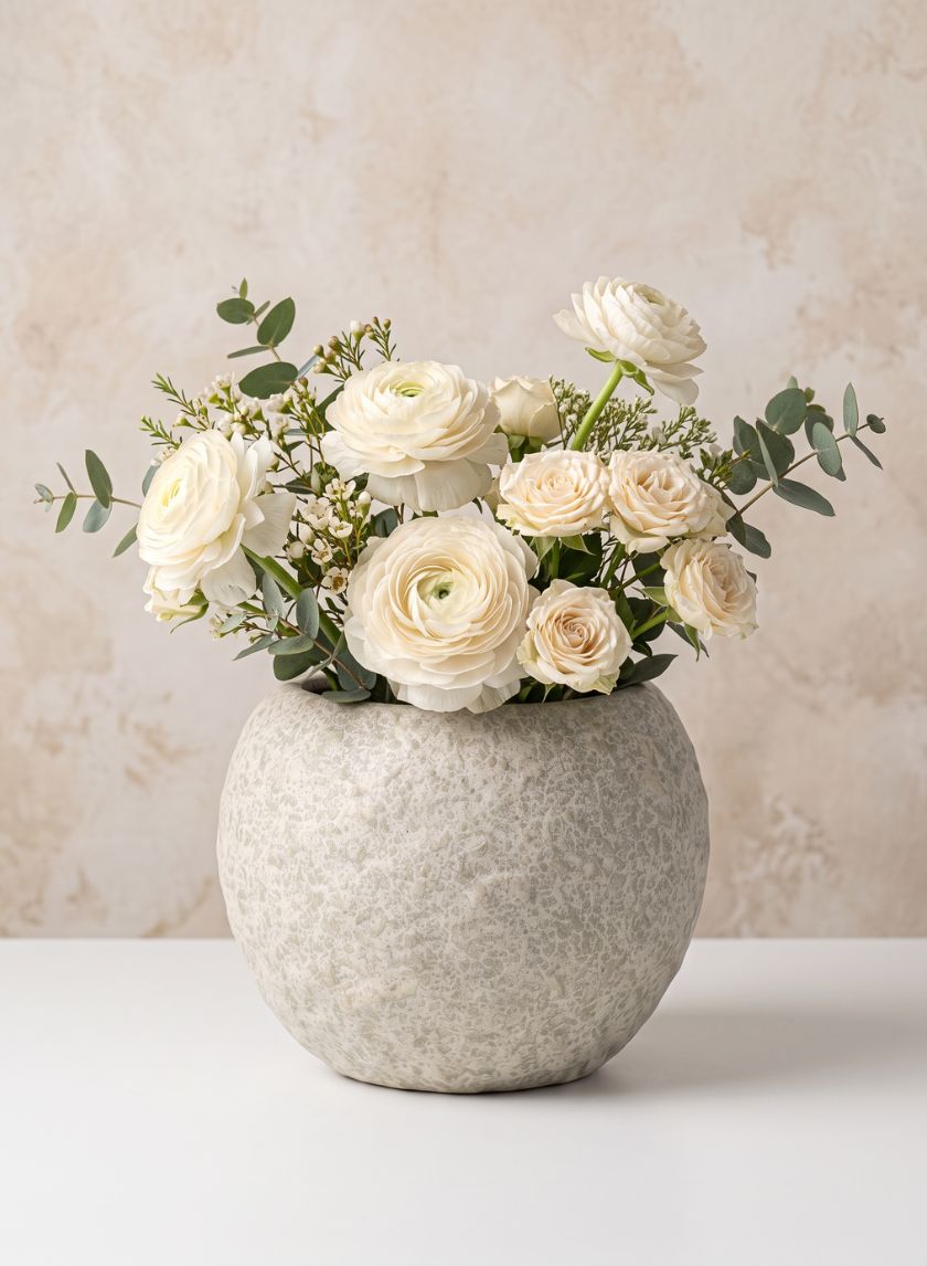 5in Dia x 5in H Boheme Antiqued Fishbowl