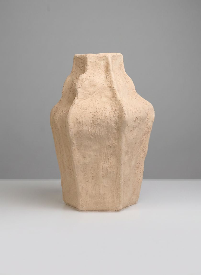 3in Dia x 11in H Izmir Sand Deco Vase