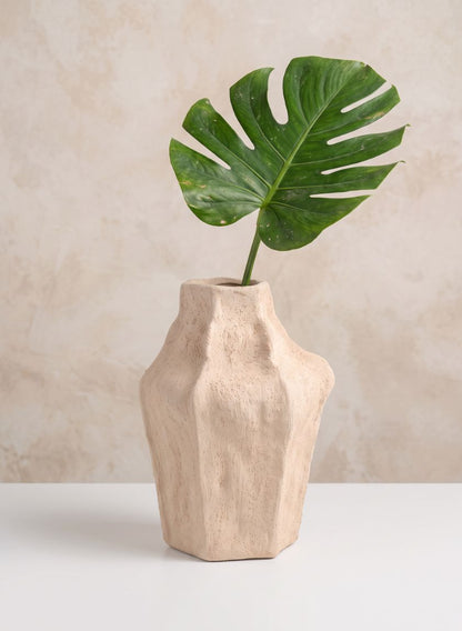 3in Dia x 11in H Izmir Sand Deco Vase