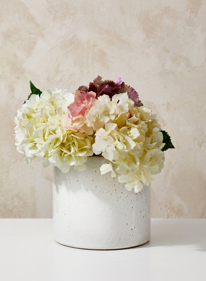 6.5in Tall Ceramic Round Cachepot