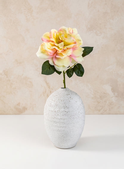9in Tall Cappadocia Sandstone Stem Ceramic Vase Decor Jamali Garden