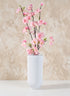 11.5in Tall Oslo White Vase, Large Decor Jamali Garden
