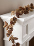 60in Long Gold Tipped Pinecone Garland, Case of 4 Decor Jamali Garden
