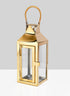 13in Gold Soho Stainless Steel Lantern