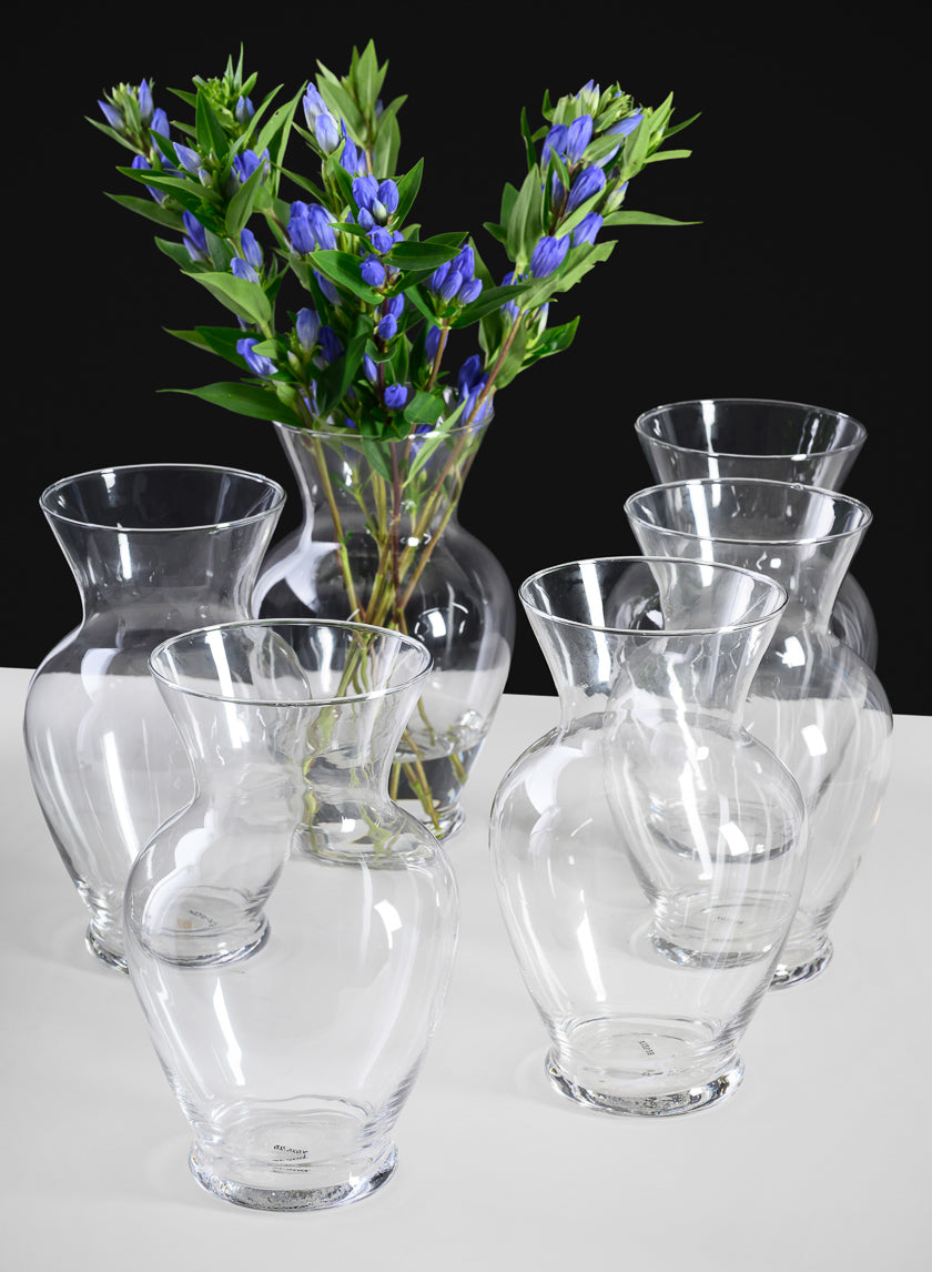 Best Value Ginger Glass Vase, Set of 6 Decor Jamali Garden