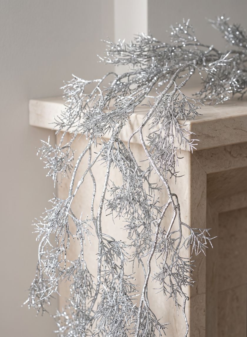 58in Long Silver Pine Vine, Case of 12 Decor Jamali Garden