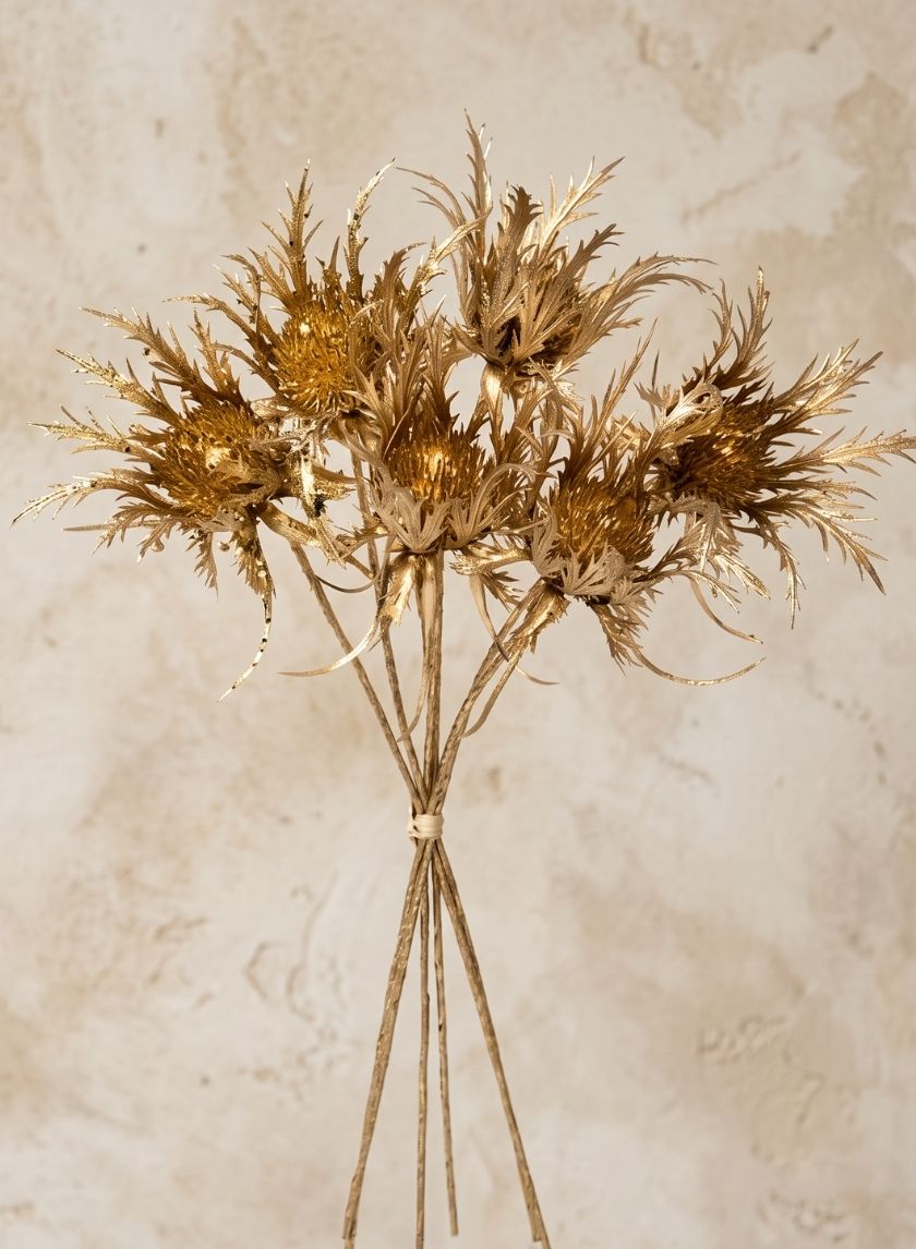 12in Long Gold Thistle Picks, Case of 12