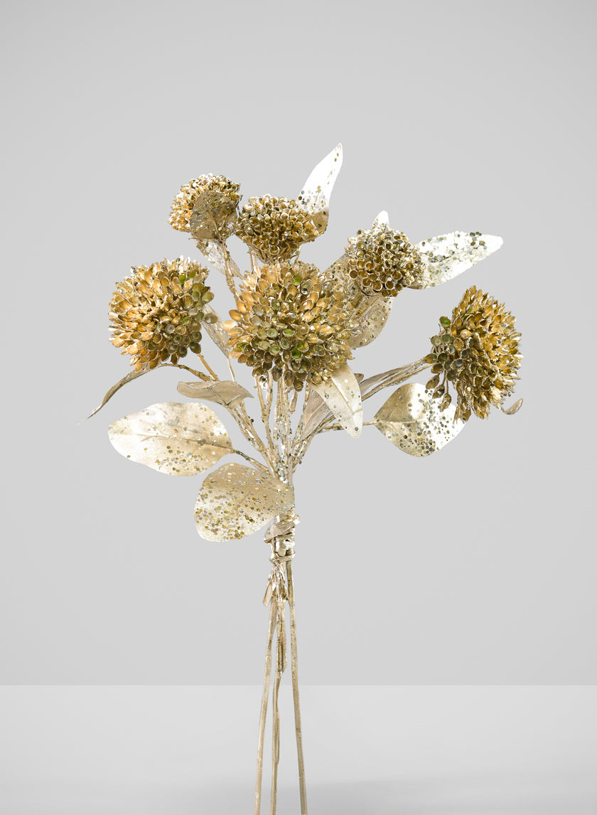 14in Long Champagne Flower Spray, Case of 12 Decor Jamali Garden