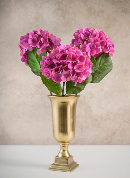 22in Long Pink Hydrangea Spray, Case of 12 Decor Jamali Garden