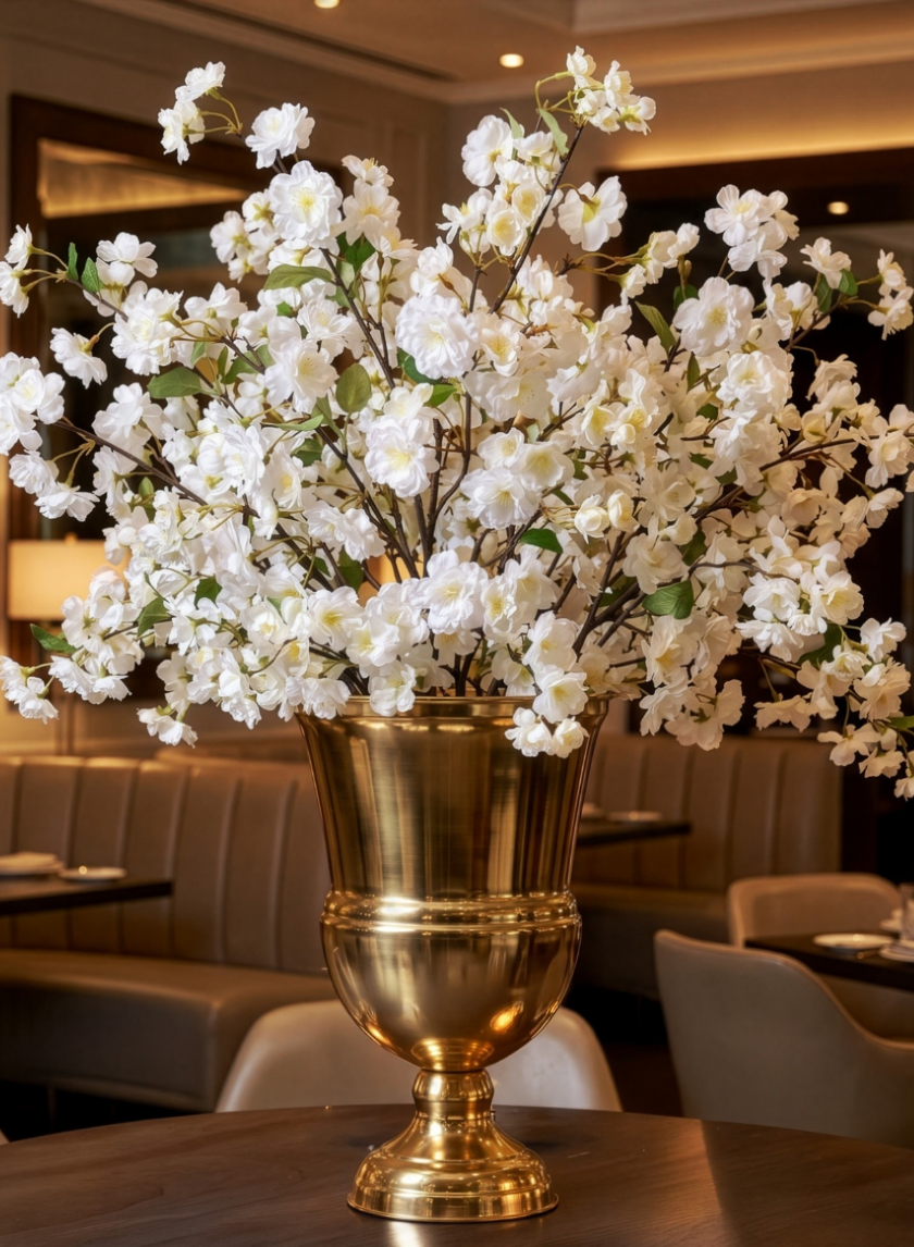 41in Long Cherry Blossom Spray, Case of 12 Decor Jamali Garden