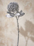17in Long Silver Pom-Pom Flower Decor Jamali Garden