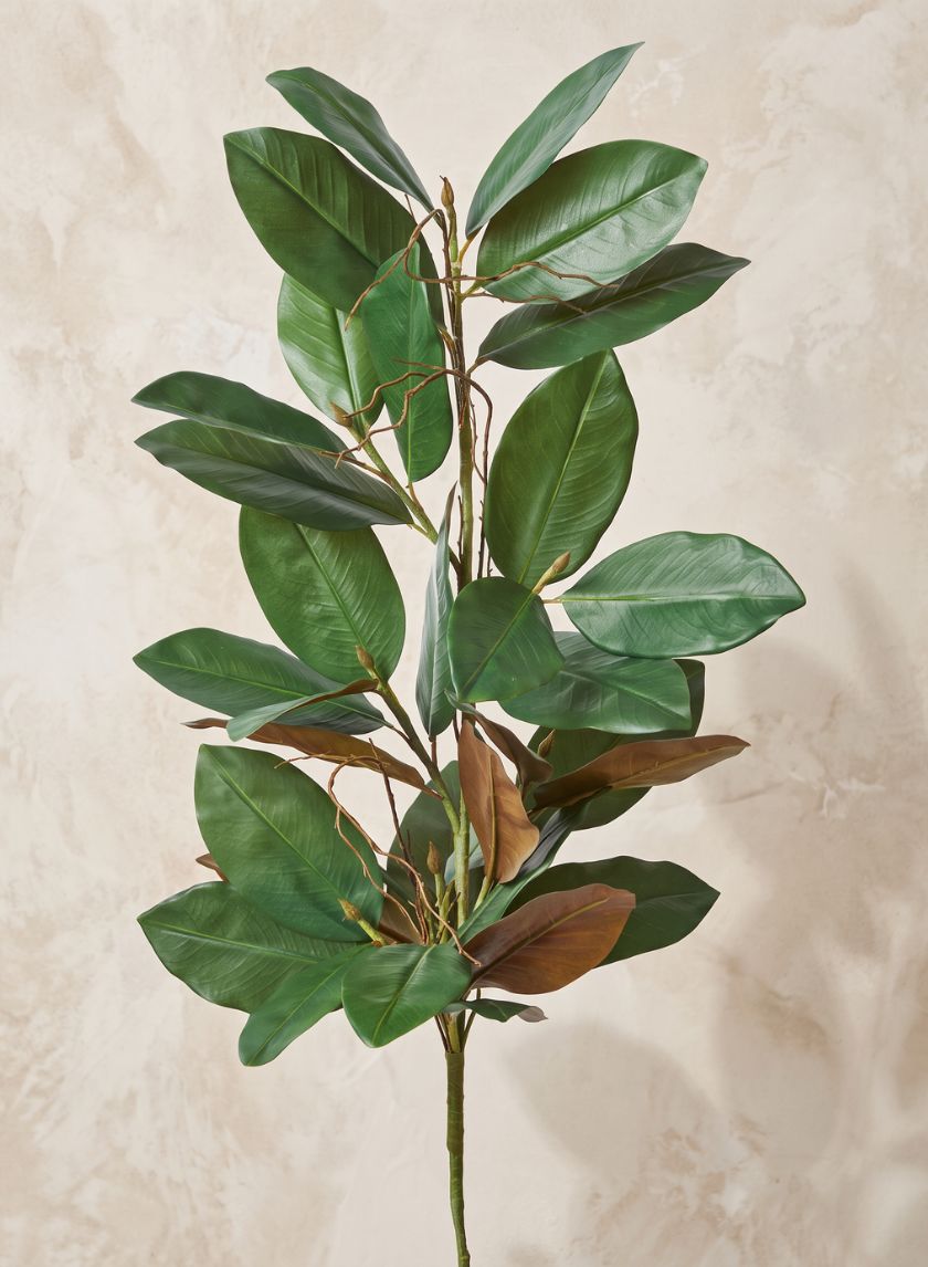 32in Long Magnolia Leaf Garland, Case of 6 Decor Jamali Garden