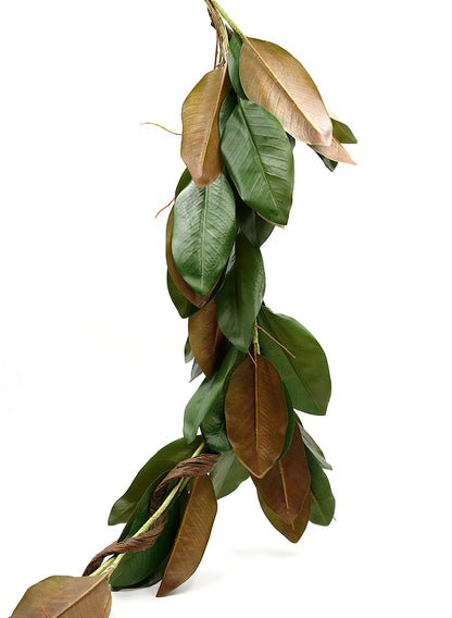 50in Long Magnolia Leaf Garland Decor Jamali Garden
