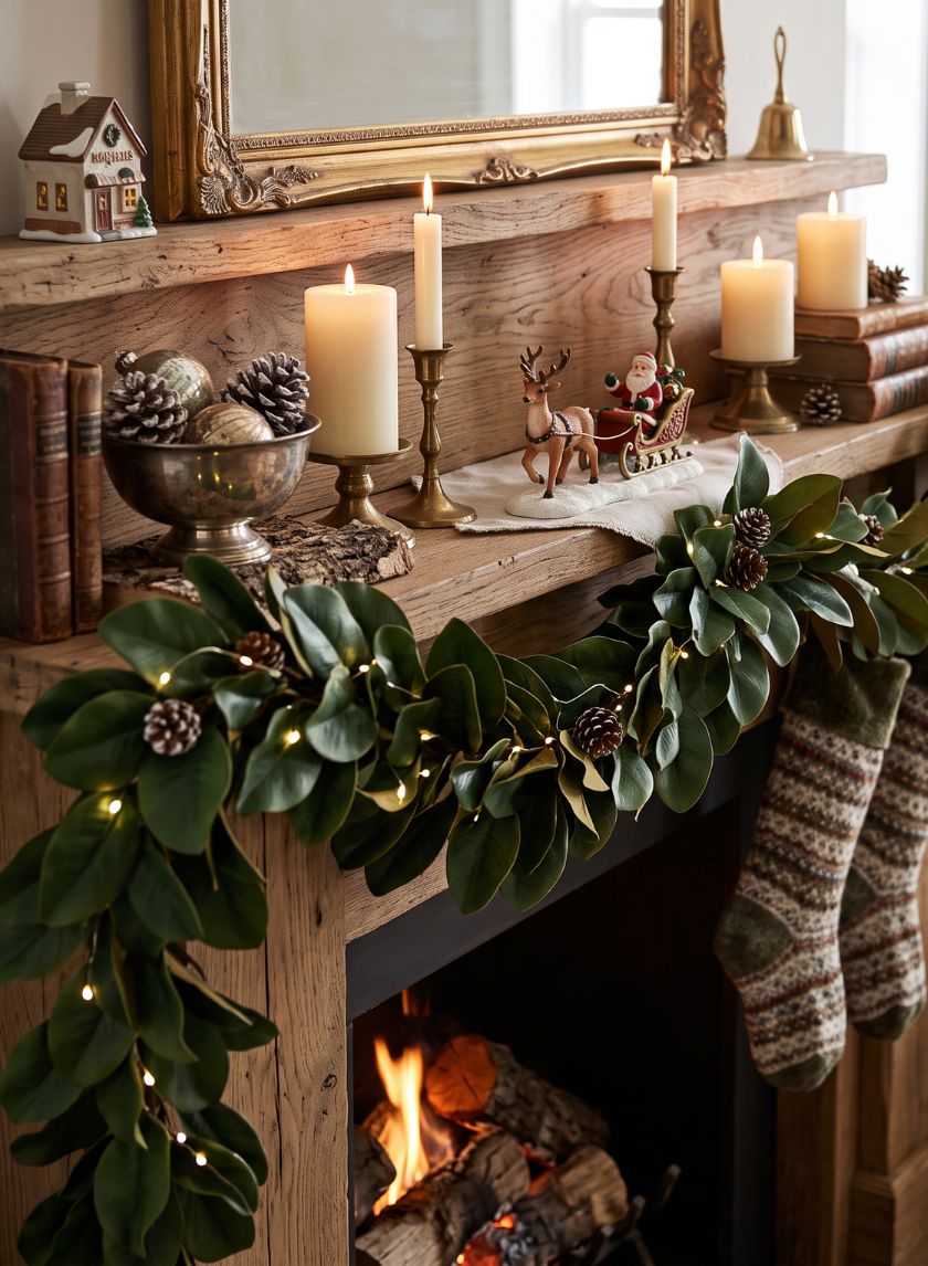 72in Long Magnolia Garland