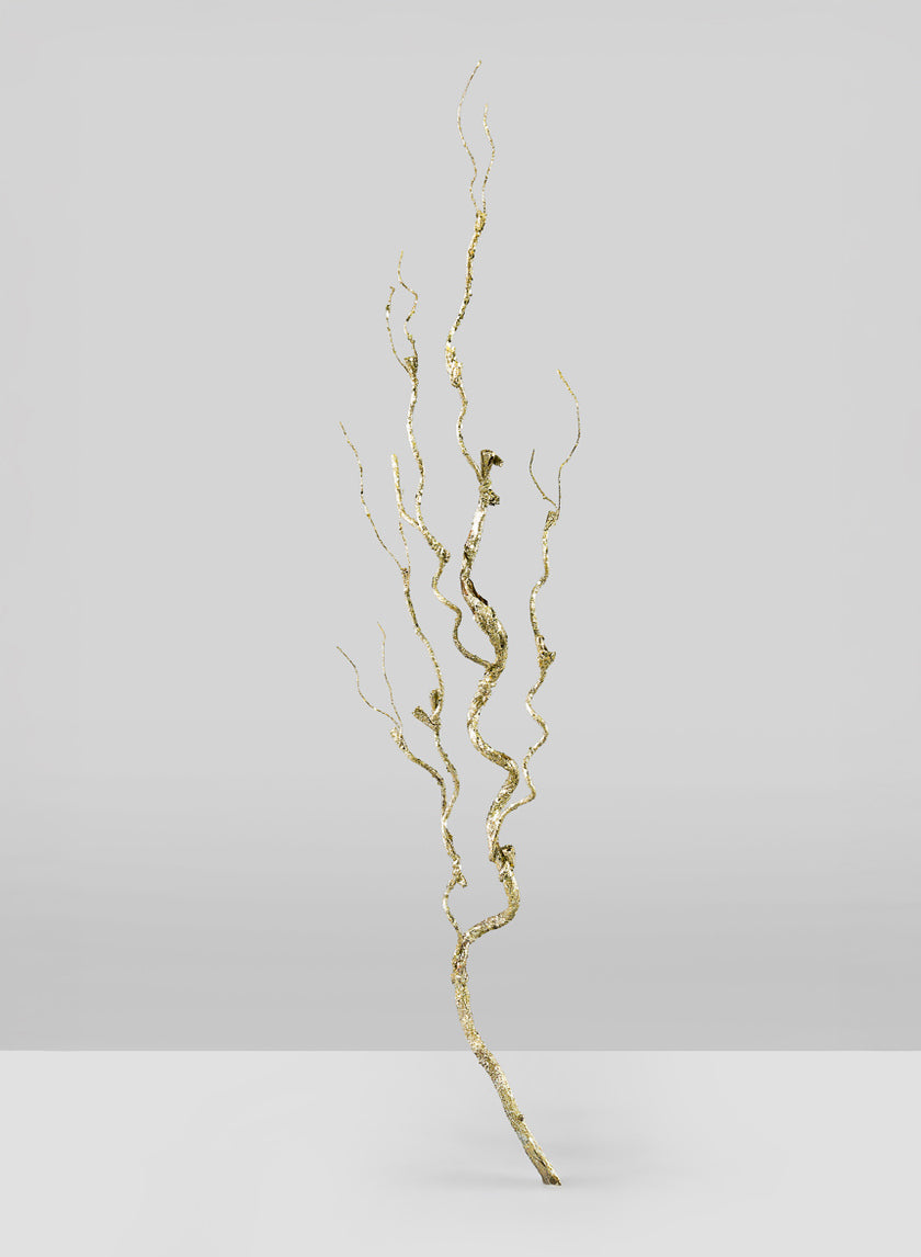 36in Long Champagne Curly Vine, Case of 12 Decor Jamali Garden