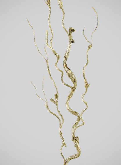 36in Long Champagne Curly Vine, Case of 12 Decor Jamali Garden