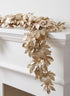 72in Long Gold Leaf Garland, Case of 2 Decor Jamali Garden