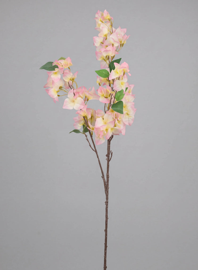 41in Blush Pink Bougainvillea Pick
