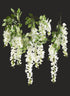 5ft White Wisteria Garland