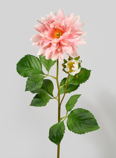 29in Pink Dahlia Silk Stem