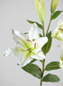 35in Long Cream Asiatic Lily Spray, Case of 6 Decor Jamali Garden