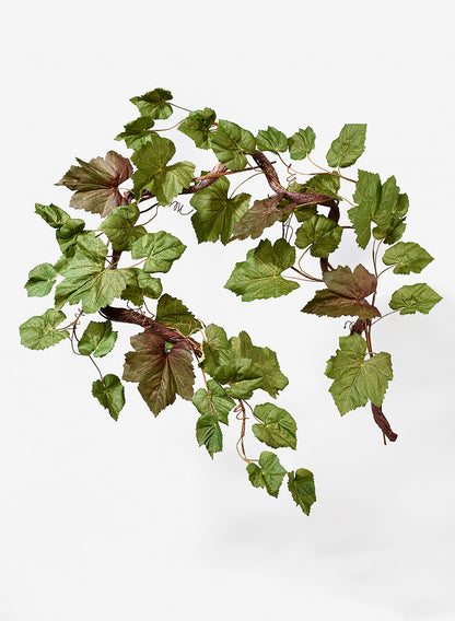 59in Long Grape Leaf Garland, Case of 6 Decor Jamali Garden
