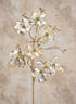 38in Long Pearl Champagne Dogwood Spray, Case of 12 Decor Jamali Garden