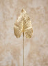 31in Long Glittered Gold Leaf Spray, Set of 6 Decor Jamali Garden