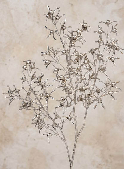 27in Long Shiny Champagne Berry Spray, Case of 12 Decor Jamali Garden