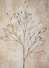 35in Long Champagne Magnolia Buds Branch, Case of 12 Decor Jamali Garden