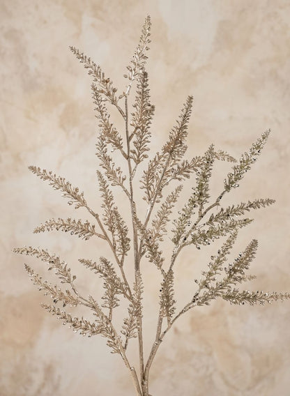 40in Long Sparkling Christmas Sage Branch, Case of 12 Decor Jamali Garden