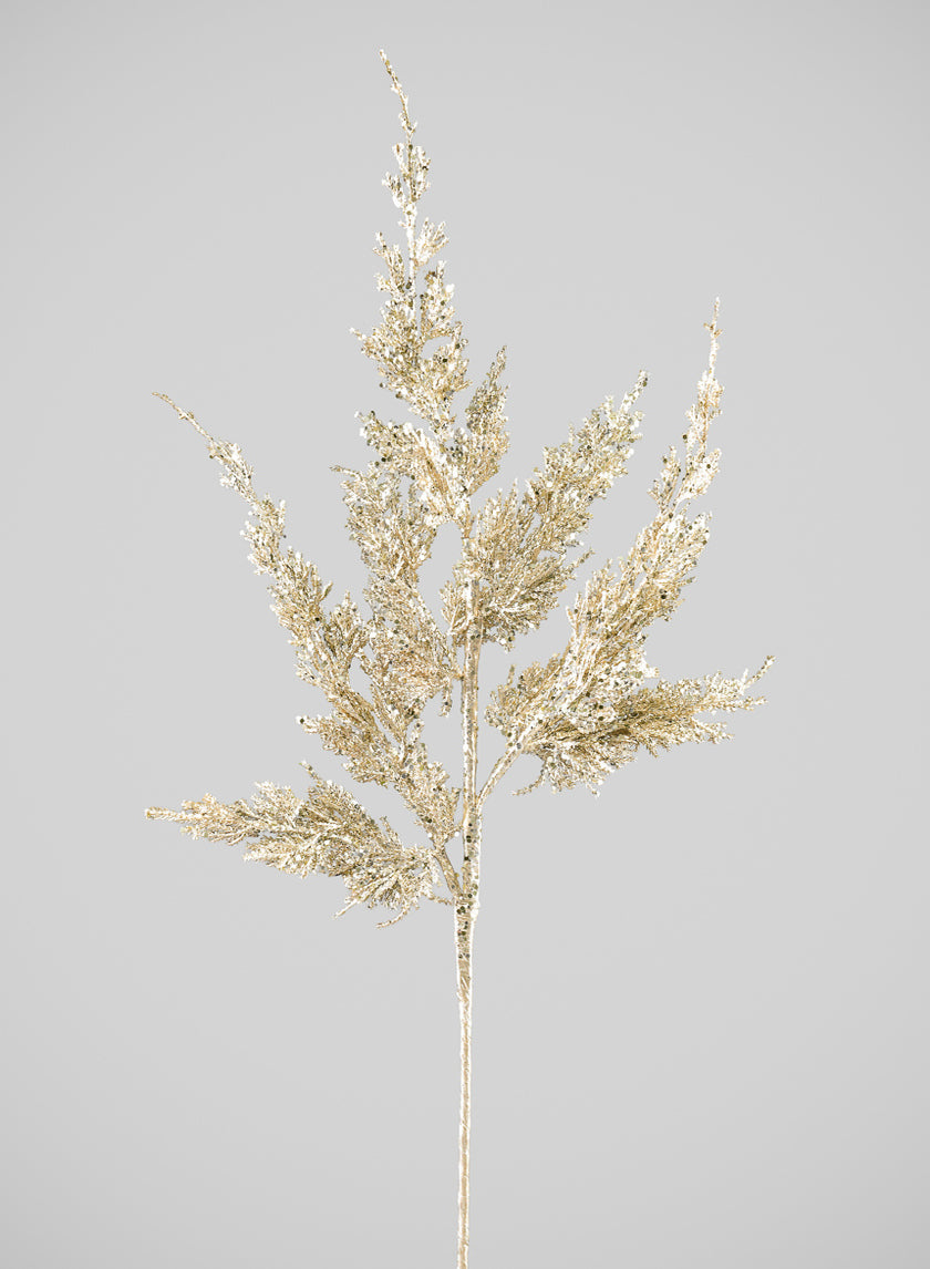 23in Long Champagne Pine Needle Pick, Case of 12 Decor Jamali Garden