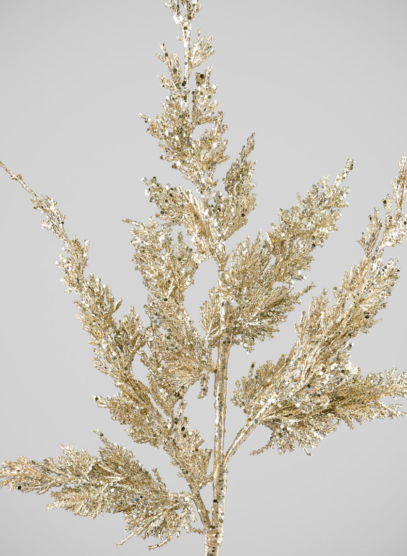 23in Long Champagne Pine Needle Pick, Case of 12 Decor Jamali Garden