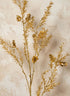 44in Long Gold Pine Needle Spray with Pinecones, Case of 12 Decor Jamali Garden