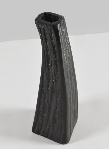 Aluminum Emma Barn Style Black Mini Vase