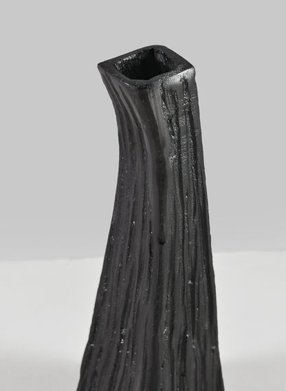 Aluminum Emma Barn Style Black Mini Vase Decor Jamali Garden