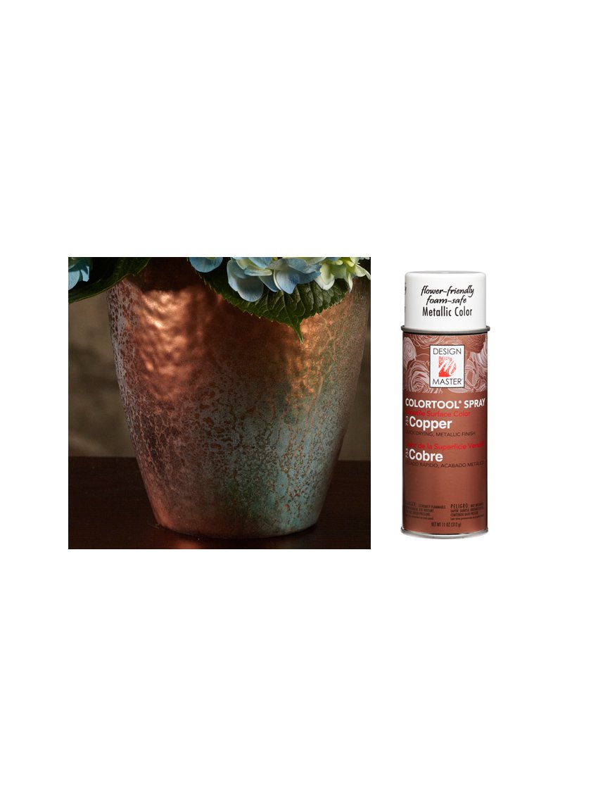 garden spray paint Antique Gold Design Master Colortool Spray 12 oz