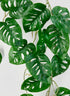 47in Long Swiss Cheese Monstera Leaf Vine Decor Jamali Garden