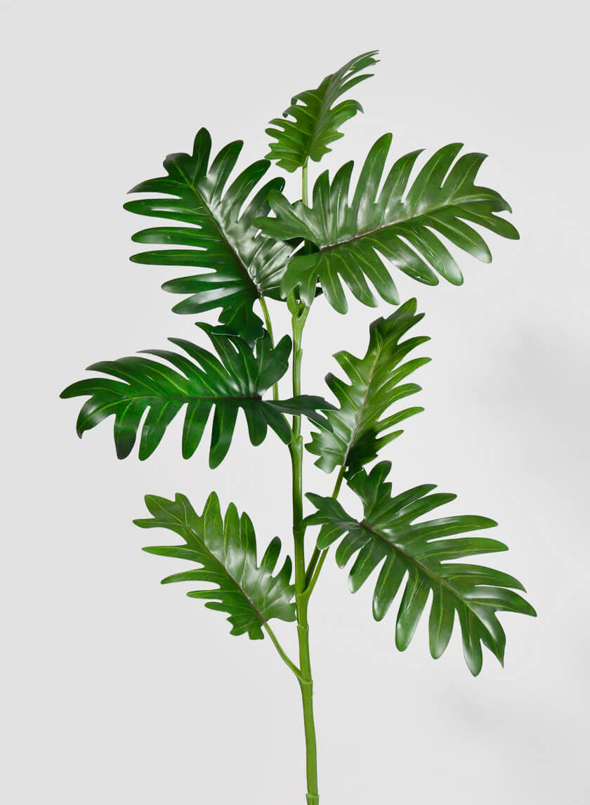 artificial philodendron leaves 35.5in Long Philodendron Leaf Spray, Case of 12