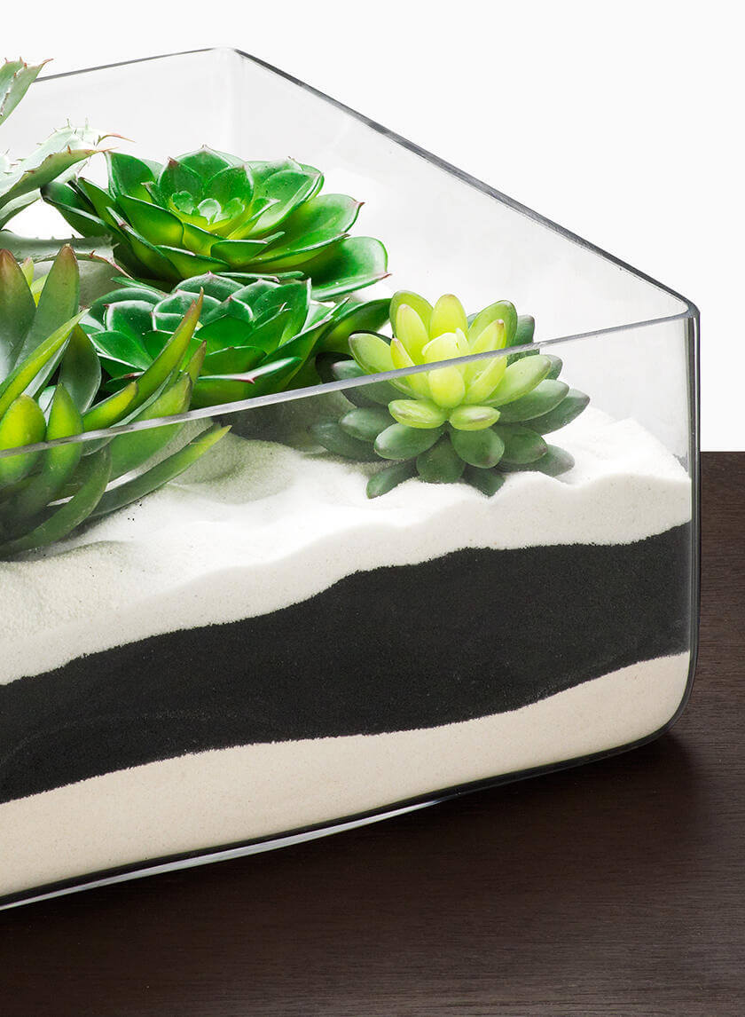 decorative sand for succulents Fine Black Sand