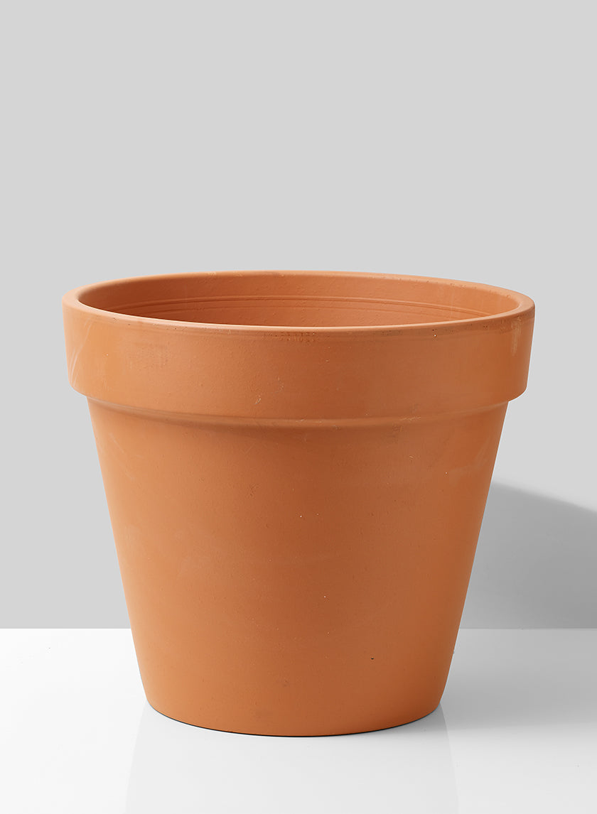 plain terracotta plant pots 18in Tall Standard Clay Pot