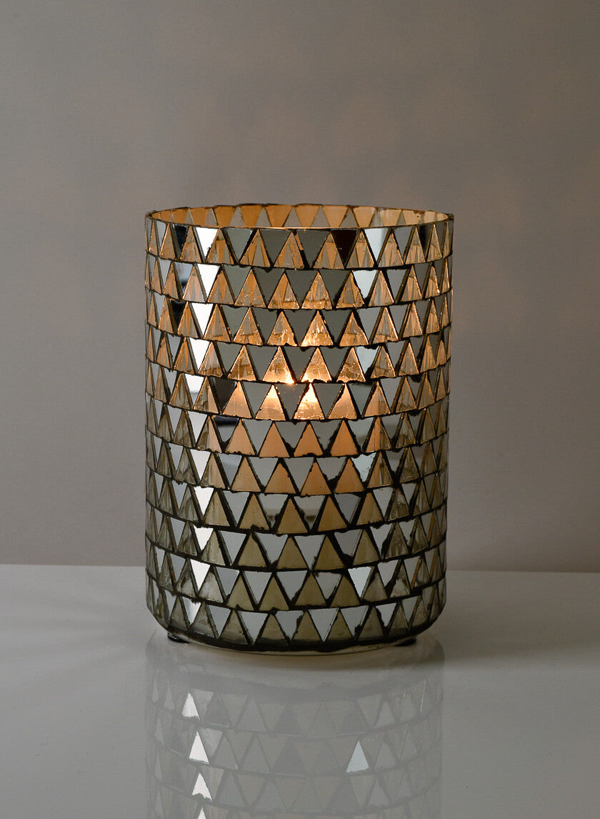 Harem Mirror Mosaic Glass Cylinder Decor Jamali Garden